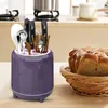 Storage Bottles Cutter Holder Rack Partition Design Spinning Creative Block Extra Large Kitchen Essentials Drawer