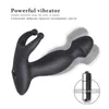 Super Speed Vibrating Strong Vibrator Prostate Safe Silicone Butt Plug Body Anal Cleaner Shower for Adult Women