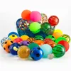 Balloon 10Pcs-29MM Bouncy Ball Marbles Rubber Jumping Balls Outdoor Games Anti-stress Garden Children Water Toys Kids Party Favors Gift 230628