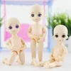 Bambole Adollya BJD Doll Nude Body Ball Jointed Girevole 16cm Occhi 3D 13 Giunti mobili Trucco Princess 112 Regalo 230629