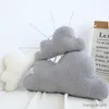 Coussin décoratif en forme de nuage créatif en peluche douce pour voiture, sieste pour dossier de chaise, cadeau d'anniversaire