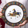 Dishes Plates Ceramic Steak Plate Soup Dish Spoon Bowl Porcelain Luxury Europen Food Kitchen Tableware Set Wedding Gift Present 810 Inches 230628