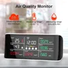 Tuya WiFi Multi-functional 9 In 1 Air Quality Detector Mobile Phone Smart Linkage Digital LCD Display HCHO TVOC PM2.5/10 Detect