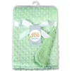 Baby Peas Blanket 100*70cm Sofa Blanket Kids Soft Foam Blankets Throw Rugs Sleeping Bag DA334