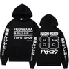 Heren Hoodies Sweatshirts Anime Initial D Hoodies Mazda RX7 Gedrukt Hoodie Mannen Vrouwen JDM Automobile Cultuur Hoodies Unisex Mode Sweatshirt Streetwea J230629