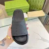 Thick Bottom Sandals Women Interlocking G Cut Out Slippers Hollow Platform Mule Rubber Slides Shoes 2024 Men's Fashion Slider Foam Wedges Mules Flip Flops Shoes