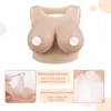 Formulário de silicone realista de mama forma Kumiho Round Pesh Drag Drag Queen Fake Boobs Cosplay transgênero 230628