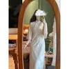 エスニック服のロンゲチパオ改善チョンサム女性中国スタイルのドレスフレアスリーブベスティドスサマードレスエレガントな衣装QIPAOS