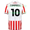 23 24 스토크 시티 Clucas Wilmot Campbell 축구 유니폼 브라운 Tymon Powell Brown Laurent 2023 2024 남자 홈 셔츠 어린이 축구 유니폼