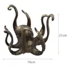 Objets décoratifs Figurines Octopus Porte-tasse à thé Porte-gobelet Grande résine décorative Octopus Table Topper Statue Bureau Décoration de la maison Drop 230629