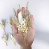 Dried Flowers Small Floral Wedding Gypsophila Leaves Mini Bridesmaid Bouquets Table Card Photo Props DIY Craft Home Decoration