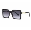 Designer lunettes de soleil classiques style de la mode féminine lunettes de soleil carrées UV400 plage lunettes de soleil de protection contre les radiations homme femme 6 couleurs en option