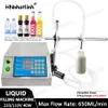 GZL-80 Pojedyncze dyszą półautomatyczne perfumy niezbędne kosmetyczne płynne woda butelka perystaltyczna pumb wypełniacz wypełniający 0,5-650 ml