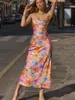 Casual Jurken BEELADAN Vrouwen Zomer Sexy Strapless Maxi Tube Jurk Off Shoulder Bodycon Lange Uitsnede Open Back Party Y2K Clubwear