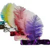 20pcslot 10 Colors Women Head Bead Beadered Searchin Sequin Fearper Feather Headsed Costume Costume Costume Accessories 2674386