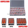 コネクタ端子60 PCS/ボックスワイヤーコネクタ2 3 5ポートレバーナット導体PCT-212/PCT-213/PCT-215ファーストターミナルブロック電気DHRTU