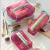 Cosmetic Bags Cases Travel Cosmetic Bag Makeup Storage Bag Women Outdoor Toiletries Organizer Skin Care Products Lipstick Brush Organizer Portable 230629