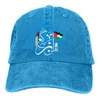 Bérets casquette d'été pare-soleil gratuit Palestine calligraphie arabe drapeau palestinien casquettes Hip Hop Vintage Cowboy chapeaux à pointe