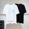 23AN Designer Heren T-shirt Spaans Koninklijk Merk Gedrukt Geborduurd T-shirt met korte mouwen Zomer Ademende kleding Heren Dameskleding Paar T-shirt