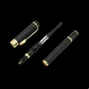 Pennor 15 st lyxiga Highgrad Fountain Pen Fyra färger Kinesiska Golden Dragon Fountain Pen School Office Supplies Ink Pen