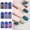 Unghie finte 100pcs Blister Box Pezzi Nail French Fake Full Stick Half DIY Ballerina Coffin Long