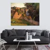 Figure Canvas Art Women Lollichon Field Paul Gauguin Paintings Handmade Modern Artwork House Decor