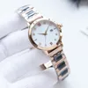 Reloj Ladies Watch Designer Watch Quartz Movement 30mm Liten Dial Luxury Sports Waterproof Watch av hög kvalitet Watch Girls Gift