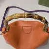 Bamboo Totes Bag Women Designer Handbag Purse Luxury Crossbody Shoulder Bag Purse Double Handle Classic Hardware Letter 24cm Tote 5 Colors
