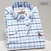 Men s Dress Shirts Quality Good Print Arrival Men Shirt Oxford 100 Cotton Male Long Sleeve Casual 230629