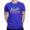 Męskie koszule Wade hrabstwo koszykówki Modna bawełniana koszulka koszulka Miami Vice Vaporwave Przyjazd