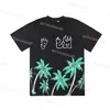 Herr T-shirt Graffiti T-shirt Palms Palmangel City Designer Limited Inkjet Graffiti Bokstavstryck Herr Dam Segelbåt Kortärmade Casual Hip Hop Tshirts