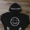 Herrtröjor tröjor heta nya rappare män kvinnor trycker blixtlås trend zip hoodies kaktus jack dragkedja tröja toppar j230629