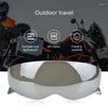 Capacetes de motocicleta viseira de lente antiembaçante protetor de vento antiarranhões para escorpião