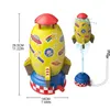 Sand Play Water Fun Rocket Sprinkler Toy for Lawn Wedding Backyard Water Spray Toy Rotate Rocket Flying Sprinkler Gift Kids Summer Water Toy 230628