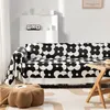 Одеяла Высококачественное одеяло с цветочным принтом для кровати Многофункциональный двухсторонний вязаный коврик для пикника Дорожный коврик Коврики для дивана 230628