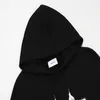 Men S Polos 2023SS Blue Rhude Castle Print Black Cotton Terry Men Women Hoodie Sweatshirts Overdimasy Hooded Pullover 230629