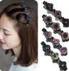 Women's flower clips are used for multi -functional hair clips that weave and shape side clamps, and various styles of bangs are high -quality and durable.