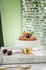 Opslag Flessen Europese Keramische Fruit Lade Salontafel Luxe Snack Creatieve Hoge Water Restaurant Salade Thuis Mason Jar