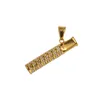 New Gold Cigarette Holder Mouth Mounthpiece Rhinestone Diamonds Decorate Necklace Portable Pendant Torque For Smoking Tool Hot Cake