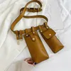 حقائب في الهواء الطلق 2023 مصمم حقيبة السيدات الصغيرة بو الجلود حزام المرأة أزياء الكتف رسول الهاتف المحمول الصدر