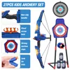 Спортивные игрушки QDRAGON Kids Bow and Lightup Archery Set for Gifts 3 4 5 6 7 8 9 10 11 12 Years Old Boys Girls Shooting Toy 230628