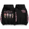 Felpe con cappuccio da uomo Felpe con cappuccio Kpop Born Pink Felpe con stampa grafica carina Pullover manica lunga Inverno Casual Warm Felpe con cappuccio Felpe con cappuccio da donna J230629