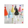 Party Hats 11Pcs/Set Celebration Korean Cute Birthday Hat Festive P Ograph Items Decorations Kids Drop Delivery Home Garden Supplies Dhvrd