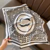 2023 Luxury designer silk scarf High quality bib-style square scarf Women's fashion scarf 4 seasons gold and silver thread plaid Printed pattern 10 colors with gifts