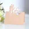 حفل زفاف الديكور الجدول تسجيل بطاقات اسم مقعد متعدد الألوان الحب بطاقة الزفاف بطاقة مقعد لوازم الزفاف