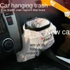 Interior Accessories Durable Car Garbage Bag Hanging Holder Lightweight Frame Foldable Design Automobile For Organizing Trash