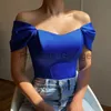 Party Dresses Satin Red Top Corset Summer Clothes for Women Black Crop Body CottageCore Tanks Camis Green Vintage Bluzlar Streetwear Tshirts X0629