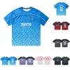 Men's Trapstar t Shirt Foot Jersey Summer Casual T-shirts Mesh No.22 Printed Men Sportswear Hip Hop Street Fashion Nuv4