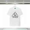 Erkek Tasarımcı T Shirt Moda Tshirt Erkek Gömlek Adam için Lüks Üst T-Shirt Ekip Boyun Kısa Kollu Pamuklu Nefes Harf Tee 20ss 3XL Beyaz Siyah K0BE