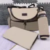 Bolsa de múmia preta coração bolsa de luxo moda decorativa ao ar livre para compras de rua sacoche empilhadores de fraldas carta conveniente bolsa de viagem portátil XB049 C23